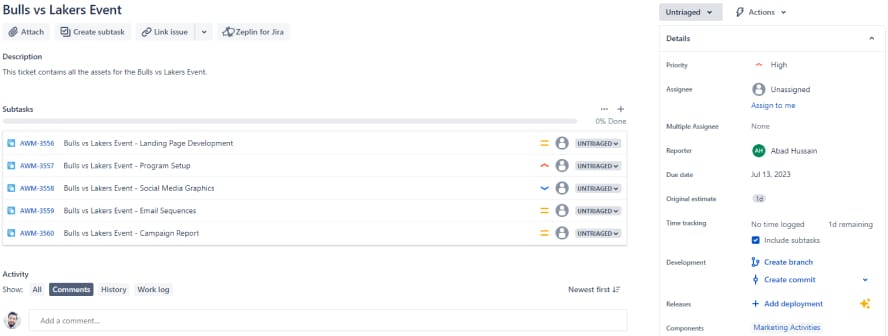 Streamlined Campaign Request Intake Process